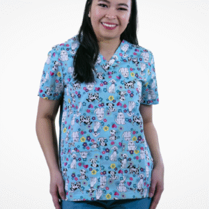 cordz printed scrubs set (copy)