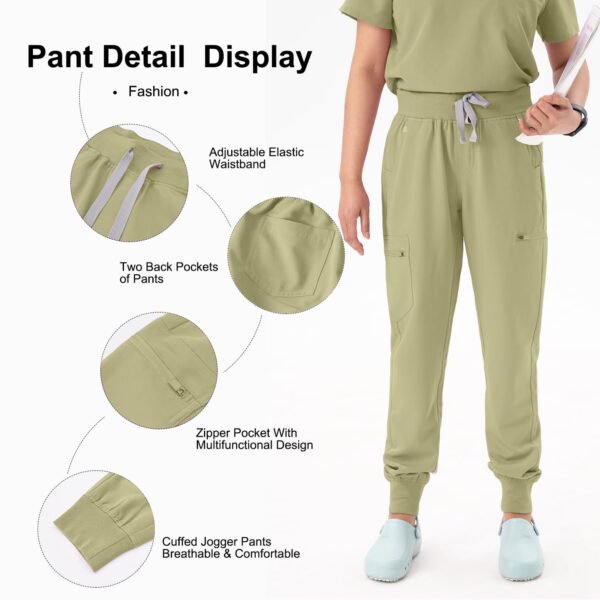 cordz scrub suit yoga pants only (petite size)