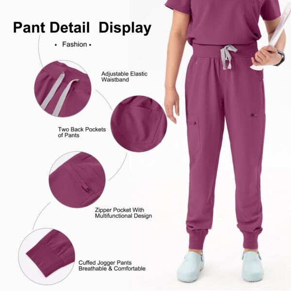 cordz scrub suit yoga pants only (petite size)