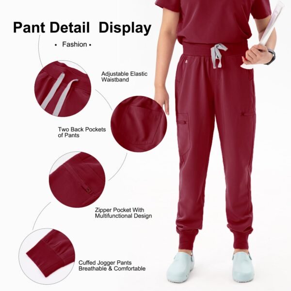 cordz scrub suit yoga pants only (petite size)