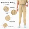 cordz scrub suit yoga pants only (petite size)