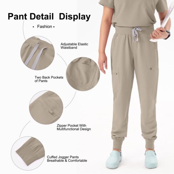 cordz v neck medical scrub suit set