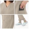 cordz v neck medical scrub suit set