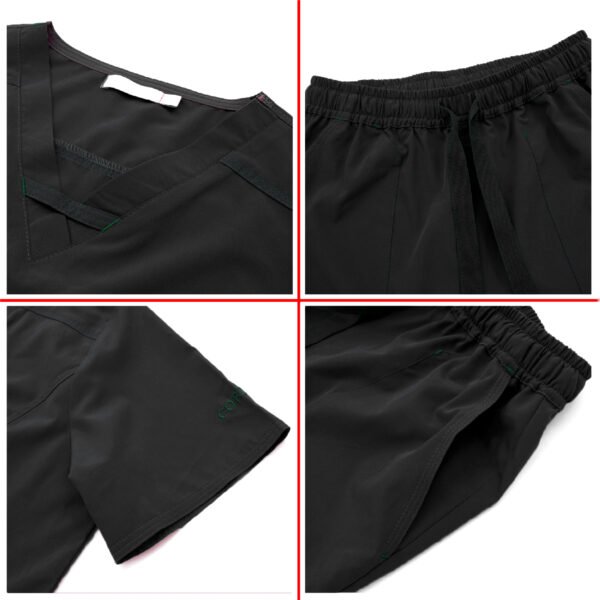 modern 4 way stretch scrub top only