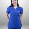cordz notched neck scrub suit set