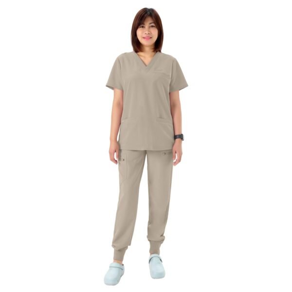 cordz v neck medical scrub suit set