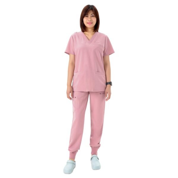 cordz v neck medical scrub suit set