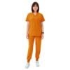 turmeric v neck scrub suit set