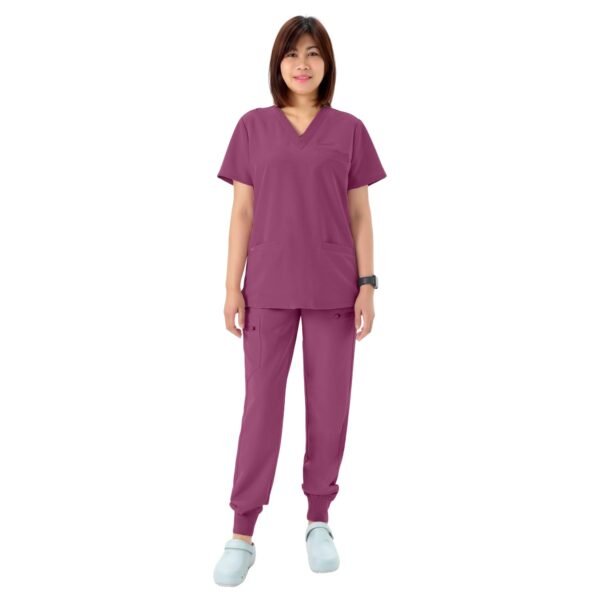 cordz v neck medical scrub suit set