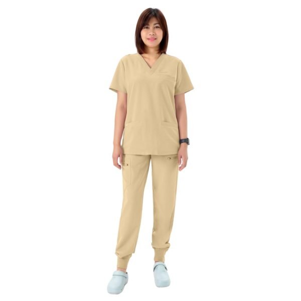 cordz v neck medical scrub suit set