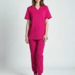 modern 4 way stretch scrub set