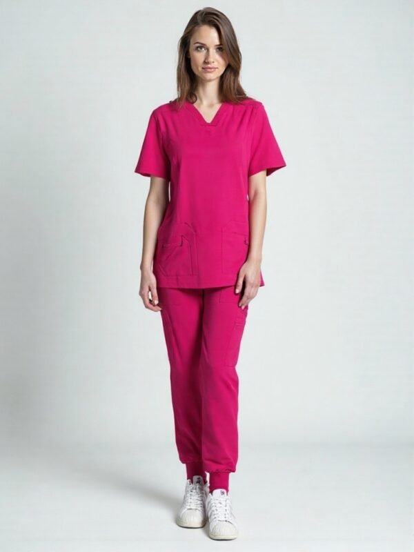 modern 4 way stretch scrub set