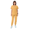 turmeric v neck scrub suit set