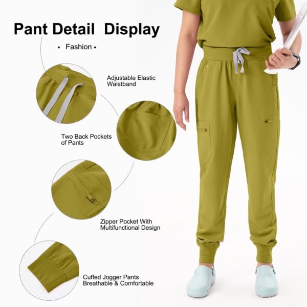 cordz scrub suit yoga pants only (petite size)