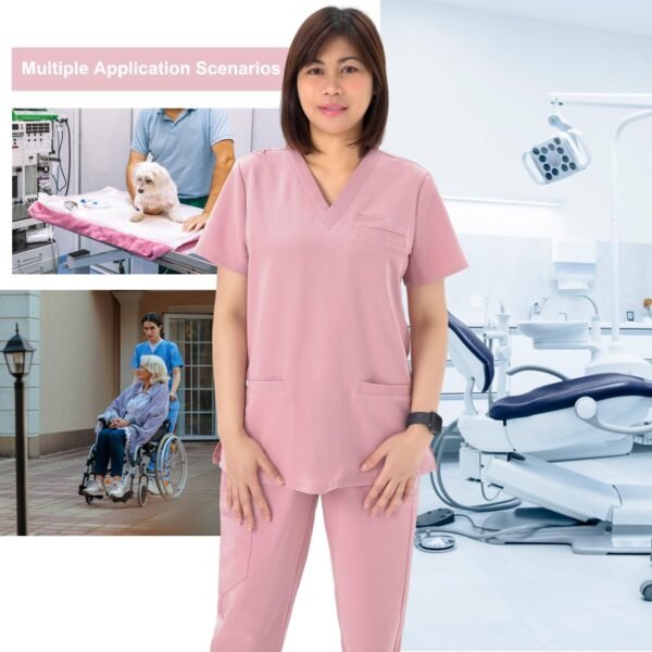 cordz v neck scrub suit (top only)