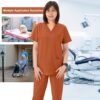 cordz v neck scrub suit (top only)