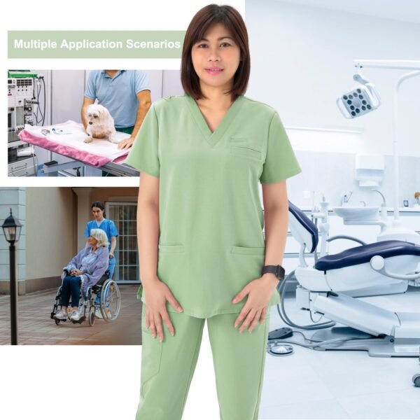 cordz v neck scrub suit (top only)