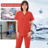 cordz v neck scrub suit (top only)