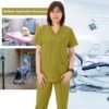 cordz v neck scrub suit (top only)